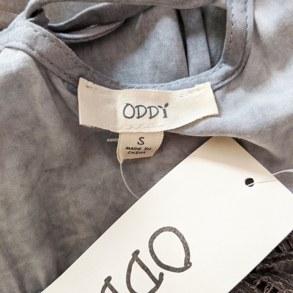 NWT Oddi Lace-Up Midi Sundress - Picture 5 of 5